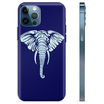 iPhone 12 Pro TPU-Skal - Elefant