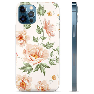iPhone 12 Pro TPU-Skal - Blommig
