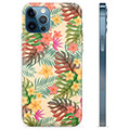 iPhone 12 Pro TPU-Skal - Rosa Blommor