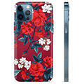 iPhone 12 Pro TPU-Skal - Vintage Blommor