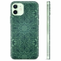 iPhone 12 TPU-Skal - Grön Mandala