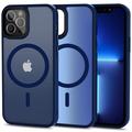 iPhone 12/12 Pro Tech-Protect Magmat Skal - MagSafe-kompatibelt - Marinblå