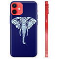 iPhone 12 mini TPU-Skal - Elefant