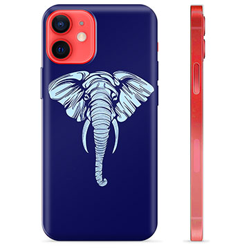 iPhone 12 mini TPU-Skal - Elefant