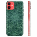 iPhone 12 mini TPU-Skal - Grön Mandala