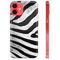 iPhone 12 mini TPU-Skal - Zebra