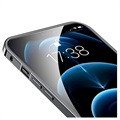 iPhone 13 Metall Bumper med Baksida i Härdat Glas - Svart