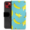 iPhone 13 Mini Premium Plånboksfodral - Bananer