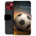 iPhone 13 Mini Premium Plånboksfodral - Fotboll