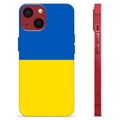 iPhone 13 Mini TPU-Skal Ukrainska Flaggan - Gul och ljusblå