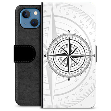 iPhone 13 Premium Plånboksfodral - Kompass