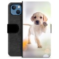 iPhone 13 Premium Plånboksfodral - Hund