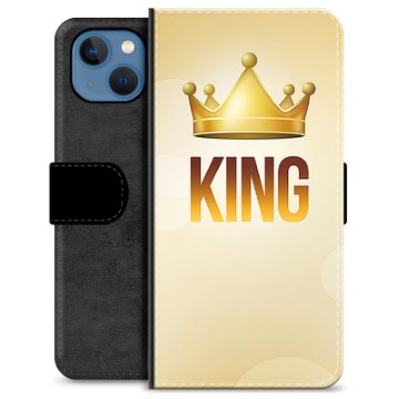 iPhone 13 Premium Plånboksfodral - Kung