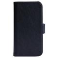 Essentials avtagbart 2-i-1 plånboksfodral för iPhone 13 Pro Max - Svart