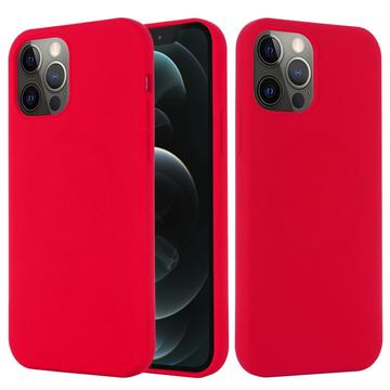 iPhone 13 Pro Max Liquid Silikonskal - MagSafe-kompatibelt - Röd