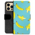 iPhone 13 Pro Max Premium Plånboksfodral - Bananer