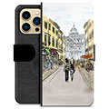 iPhone 13 Pro Max Premium Plånboksfodral - Italiensk Gata
