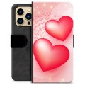 iPhone 13 Pro Max Premium Plånboksfodral - Kärlek