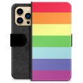 iPhone 13 Pro Max Premium Plånboksfodral - Pride