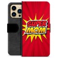 iPhone 13 Pro Max Premium Plånboksfodral - Supermamma