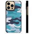 iPhone 13 Pro Max Skyddsskal - Blå Kamouflage