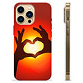 iPhone 13 Pro Max TPU-Skal - Hjärtsiluett