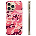 iPhone 13 Pro Max TPU-Skal - Rosa Kamouflage
