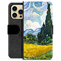 iPhone 13 Pro Max Premium Plånboksfodral - Cypress