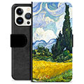 iPhone 13 Pro Premium Plånboksfodral - Cypress