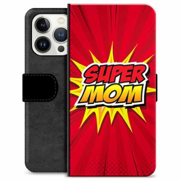 iPhone 13 Pro Premium Plånboksfodral - Supermamma