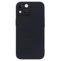 iPhone 13 Silikonskal med kameraskydd - MagSafe-kompatibelt - Svart