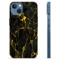iPhone 13 TPU-Skal - Gyllene Granit
