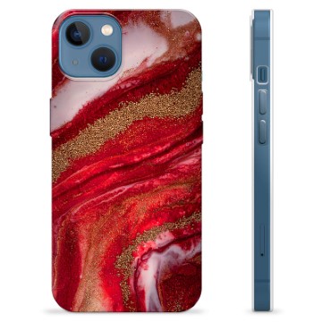 iPhone 13 TPU-Skal - Gyllene Rubin