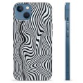 iPhone 13 TPU-Skal - Fascinerande Zebra