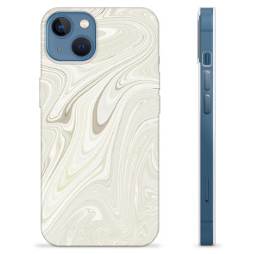 iPhone 13 TPU-Skal - Pärlmarmor