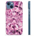 iPhone 13 TPU-Skal - Rosa Kristall