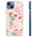 iPhone 13 TPU-Skal - Vattenfärg Blommor