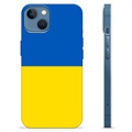 iPhone 13 TPU-Skal Ukrainska Flaggan - Gul och ljusblå