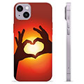 iPhone 14 Plus TPU-Skal - Hjärtsiluett