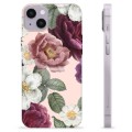 iPhone 14 Plus TPU-Skal - Romantiska Blommor