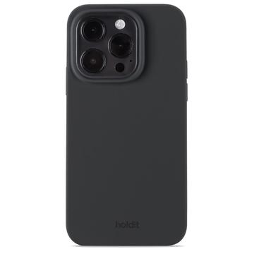 iPhone 14 Pro Holdit Silikonskal - svart