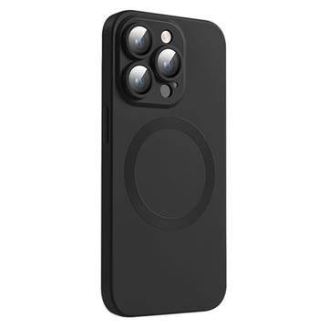 iPhone 14 Pro skal i flytande silikon med skydd för kameralinsen - kompatibel med Magsafe