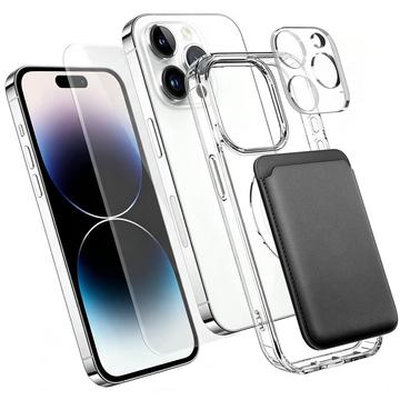 iPhone 14 Pro Max 4-i-1 MagSafe-skyddsset med korthållare