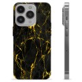 iPhone 14 Pro TPU-Skal - Gyllene Granit