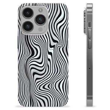 iPhone 14 Pro TPU-Skal - Fascinerande Zebra