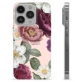 iPhone 14 Pro TPU-Skal - Romantiska Blommor