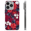 iPhone 14 Pro TPU-Skal - Vintage Blommor