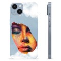 iPhone 14 TPU-Skal - Ansiktsfärg