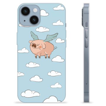 iPhone 14 TPU-Skal - Flygande Gris