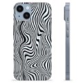 iPhone 14 TPU-Skal - Fascinerande Zebra